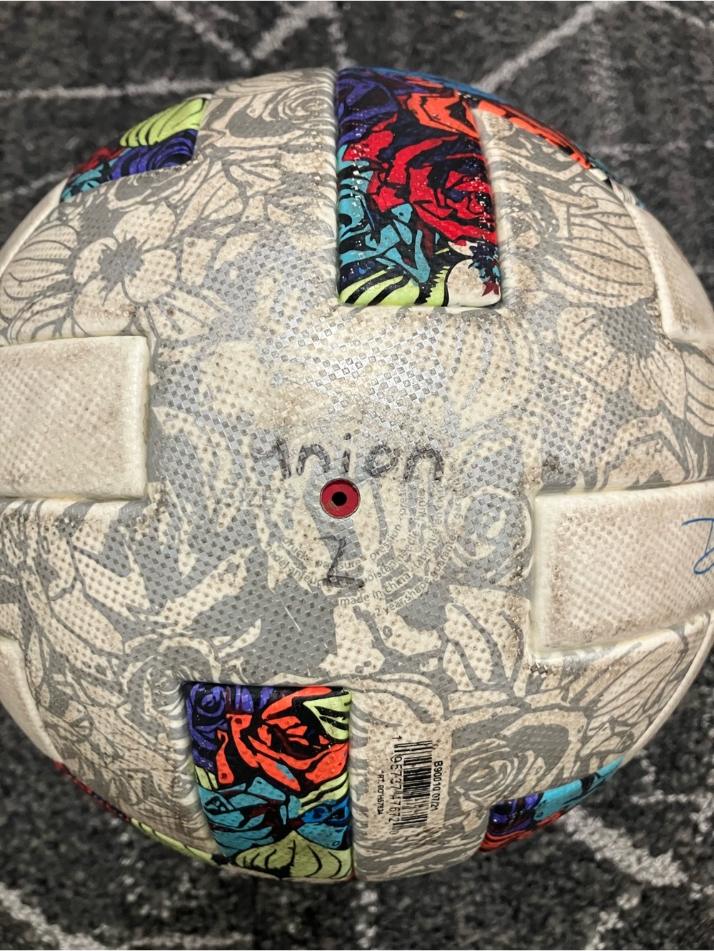 MLS Philadelphia Union Soccer Pro Matchball Official Fifa Adidas
